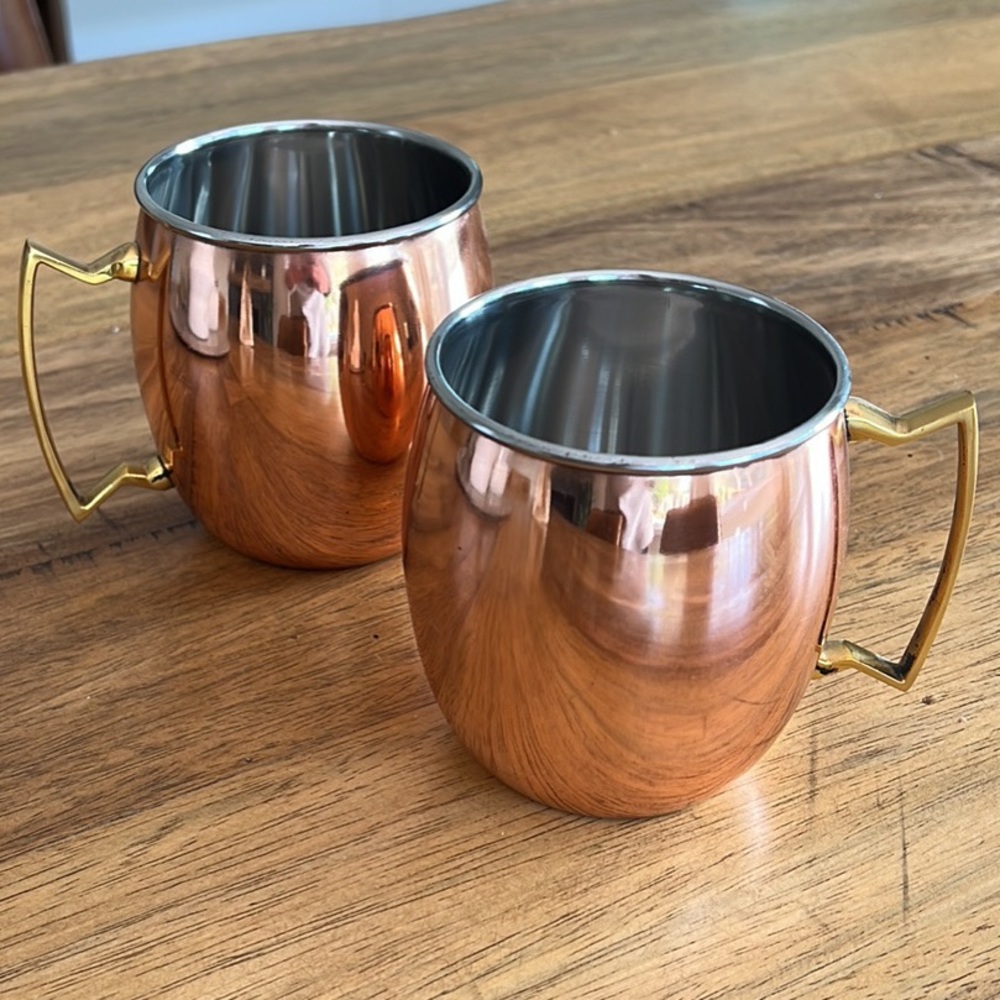Old Dutch Copper Moscow Mule Mugs